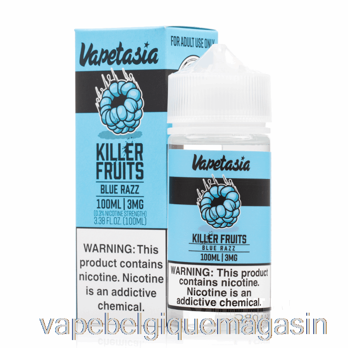 Jus De Vape Blue Razz - Vapetasia - 100ml 0mg